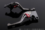 【エスエスケイ スピードラ】アジャストレバー 3Dショート         チタン/レッド Scrambler Sixty2 Monster821HYPERMOTARD821 DU0405643-RD