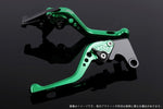 【エスエスケイ スピードラ】アジャストレバー 3Dショート         グリーン/ブラック Scrambler Sixty2 Monster821HYPERMOTARD821 DU0405645-BK