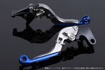 【エスエスケイ スピードラ】アジャストレバー 可倒延長式 チタン/シルバー/ブルー Monster 821 HYPERMOTARD 821 DU0405769-SRBE