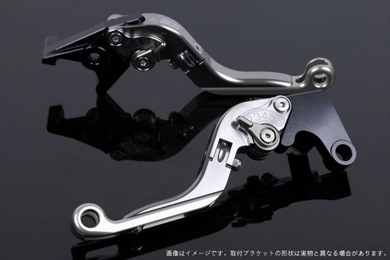 【エスエスケイ スピードラ】アジャストレバー 可倒延長式 チタン/チタン/シルバー Monster 821 HYPERMOTARD 821 DU0405769-TMSR