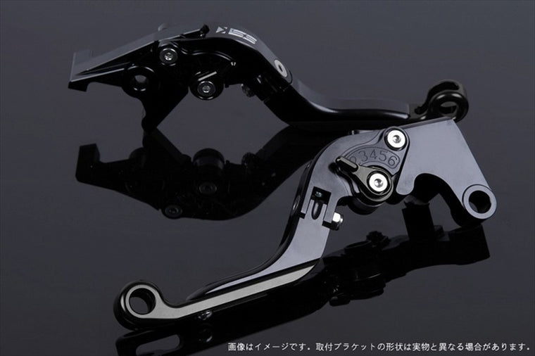【エスエスケイ スピードラ】アジャストレバー 可倒延長式 ブラック/ブラック/ブラック モンスター400 04-07 /620 03-06 DU0405772-BKBK
