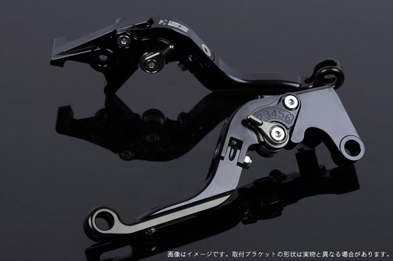 エスエスケイ スピードラ アジャストレバー 可倒延長式 ブラック