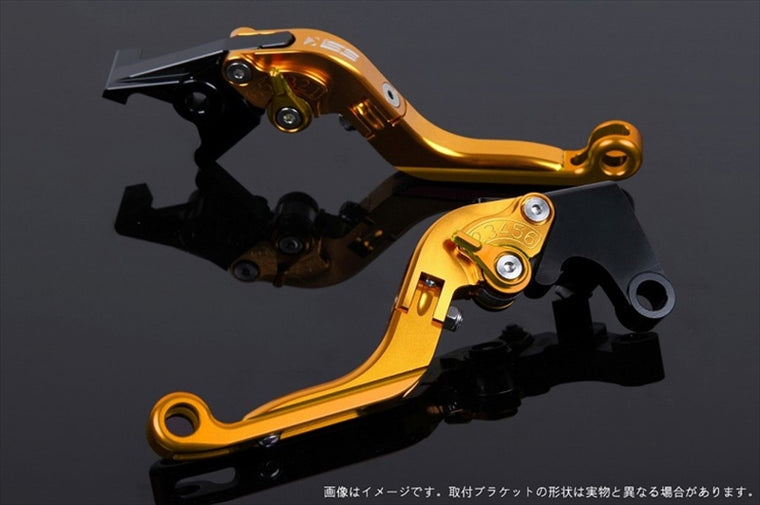 【エスエスケイ スピードラ】アジャストレバー 可倒延長式 ゴールド/ゴールド/ゴールド モンスター400 04-07 /620 03-06 DU0405774-GDGD