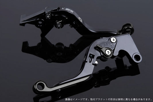 【エスエスケイ スピードラ】アジャストレバー 可倒延長式     ブラック/ブラック/ブラック 1198/S/R 09-11 1199パニガーレ/S 12-15 DU0405793-BKBK