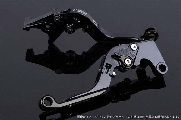 【エスエスケイ スピードラ】アジャストレバー 可倒延長式     ブラック/ブラック/ブラック 1198/S/R 09-11 1199パニガーレ/S 12-15 DU0405793-BKBK