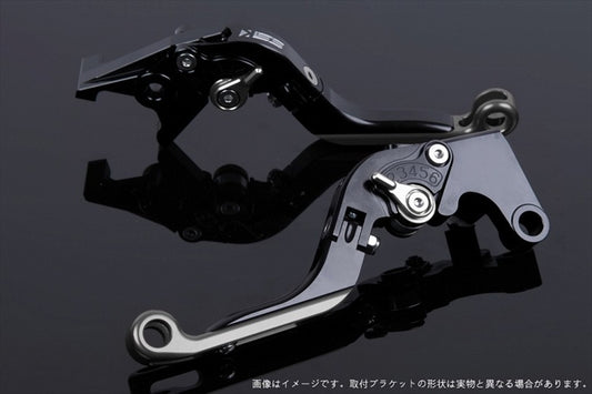 【エスエスケイ スピードラ】アジャストレバー 可倒延長式     ブラック/シルバー/チタン 1198/S/R 09-11 1199パニガーレ/S 12-15 DU0405793-SRTM
