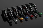 【エスエスケイ スピードラ】アジャストレバー 可倒延長式     ブラック/ブルー/ブラック 1198/S/R 09-11 1199パニガーレ/S 12-15 DU0405793-BEBK