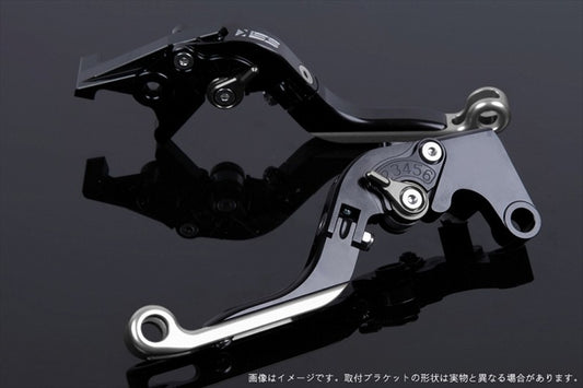 【エスエスケイ スピードラ】アジャストレバー 可倒延長式     ブラック/チタン/シルバー 1198/S/R 09-11 1199パニガーレ/S 12-15 DU0405793-TMSR