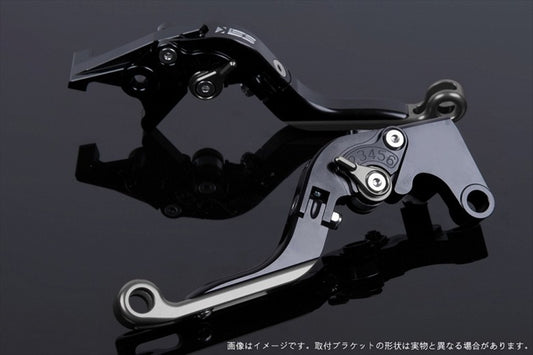 【エスエスケイ スピードラ】アジャストレバー 可倒延長式     ブラック/チタン/チタン 1198/S/R 09-11 1199パニガーレ/S 12-15 DU0405793-TMTM