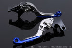 【エスエスケイ スピードラ】アジャストレバー 可倒延長式     チタン/チタン/ブルー 1198/S/R 09-11 1199パニガーレ/S 12-15 DU0405797-TMBE