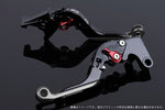 【エスエスケイ スピードラ】アジャストレバー 可倒延長式     ブラック/レッド/チタン GSX1300R隼 99-07 GSX1400 01-07 SU0405835-RDTM