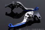 【エスエスケイ スピードラ】アジャストレバー 可倒延長式     チタン/ブラック/ブルー GSX1300R隼 99-07 GSX1400 01-07 SU0405839-BKBE