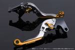 【エスエスケイ スピードラ】アジャストレバー 可倒延長式 チタン/ゴールド/ゴールド GSX250Sカタナ GSX400Sカタナ SU0405853-GDGD