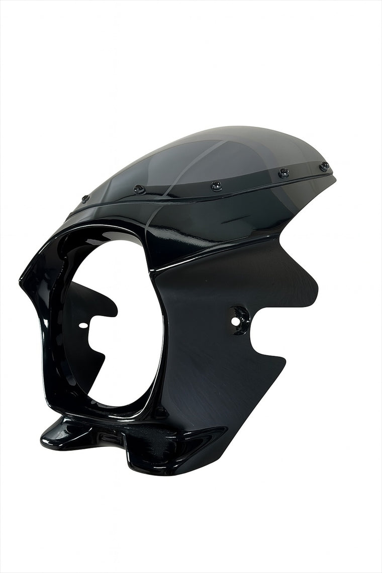 ｜Z650RS専用ビキニカウル　エボニーブラック　ショートスモーク｜YR-B001-EBK-SS