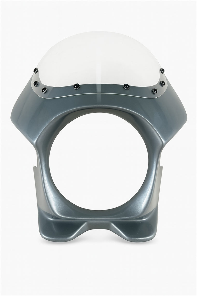 ｜Z650RS専用ビキニカウル　メタリックムーンダストグレー　ショートスモーク｜YR-B001-MMG-SS