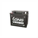 LONG(ロングバッテリー) | バッテリー 12V/10Ah 液注入済 | WP12-BS | 互換 YTX12-BS/GTX12-BS/FTX12BS