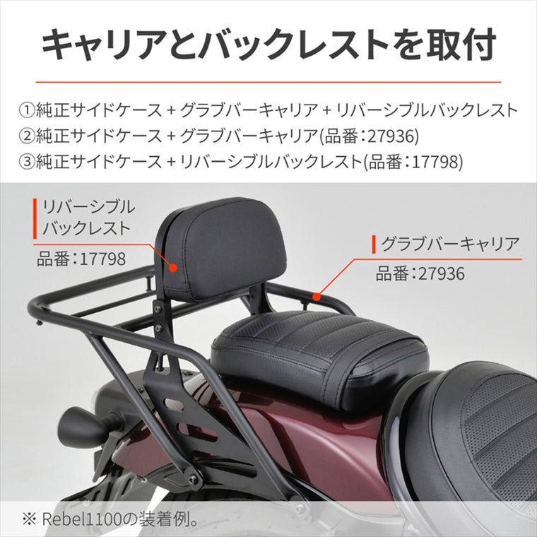 【デイトナ】DAYTONA キャリア＆RBトリツケキット REBEL1100T 31420