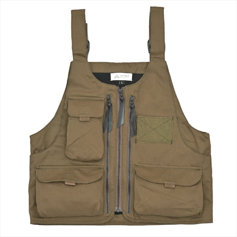 【デイトナ】DAYTONA OS-001 OD VEST カーキ／XL 36063