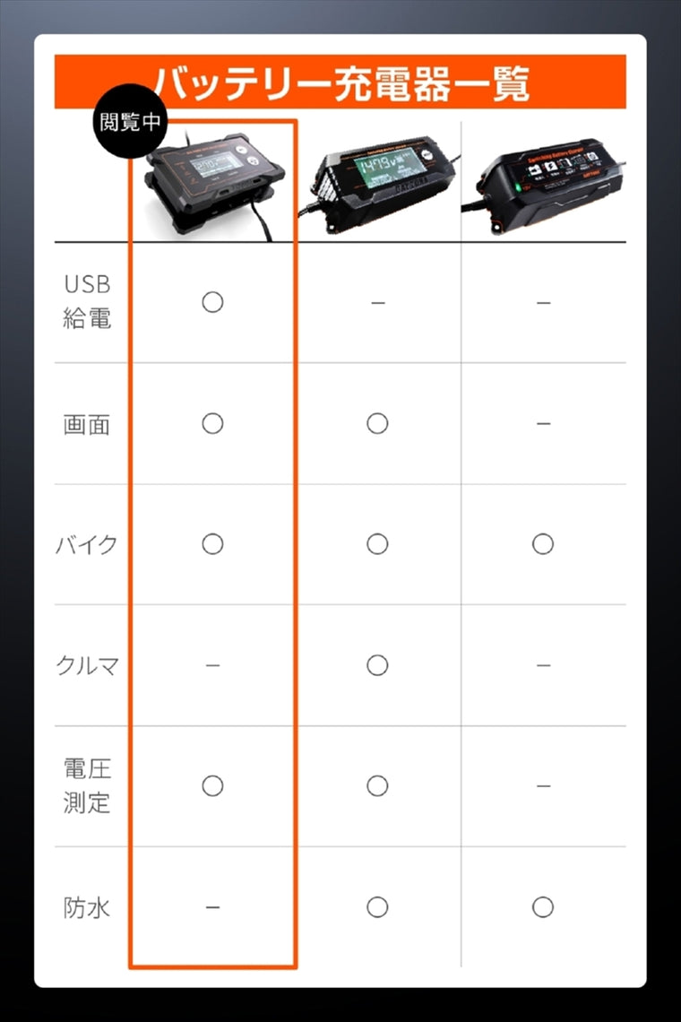 デイトナ｜ディスプレイバッテリーチャージャーUSB｜37802