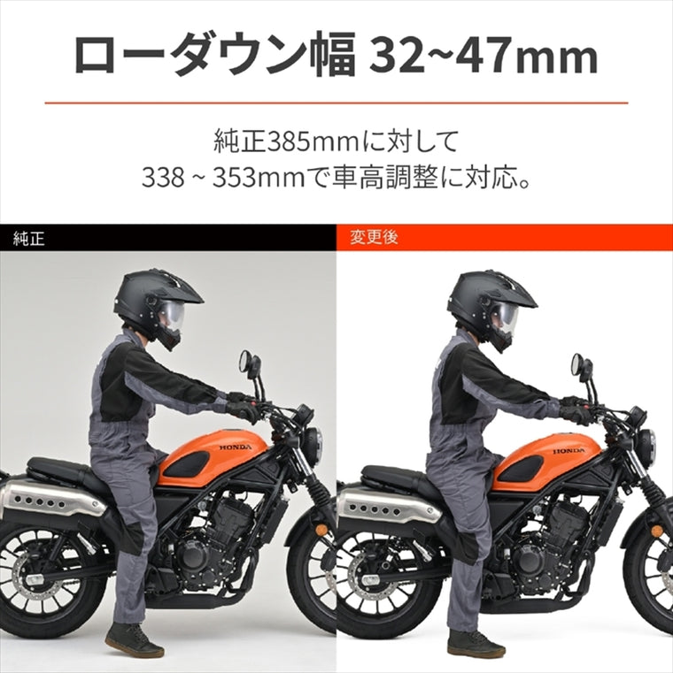 【デイトナ】DAYTONA ローダウンKITクリア CL250 41881