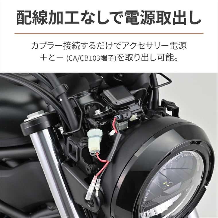 【デイトナ】DAYTONA ACCハーネス ELIMINATOR メータ-シタ 41925