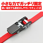 【デイトナ】ラッシングBカムバックルフック1500アカ 42069