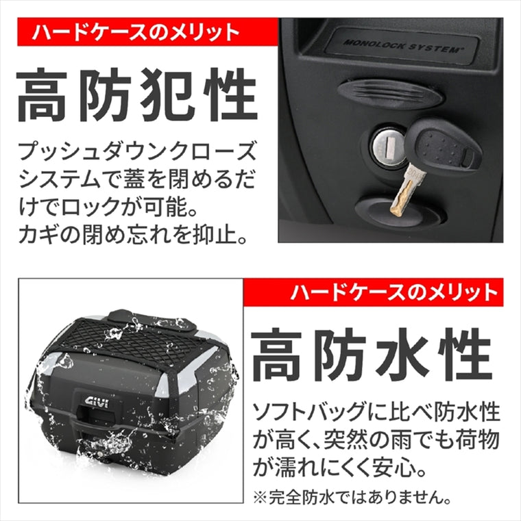 DAYTONA | GIVI B45+D モノロック      45L | 43306