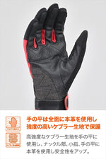 DAYTONA | DG010 スローバックメッシュG RD  XL | 46122