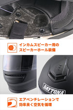 デイトナ｜DN003NMフルフェイスヘルメットMBK/XL｜46525