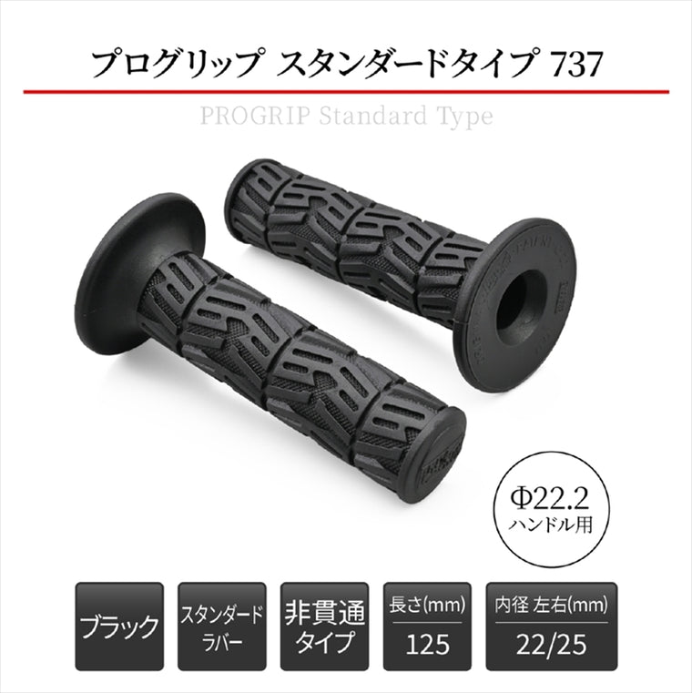 デイトナ｜PROGRIP#737ブラック(クローズ｜21909