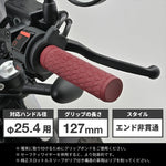 デイトナ｜GRIPPYGRIP-KNIT25.4OXレッド｜47903