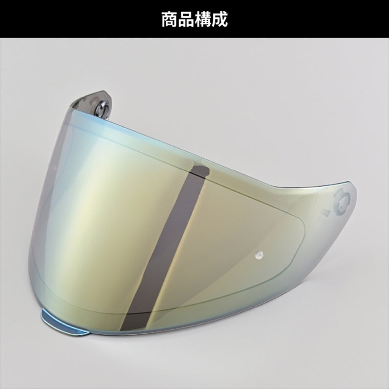 デイトナ｜DN-001RS シールド ゴールドミラー｜48869
