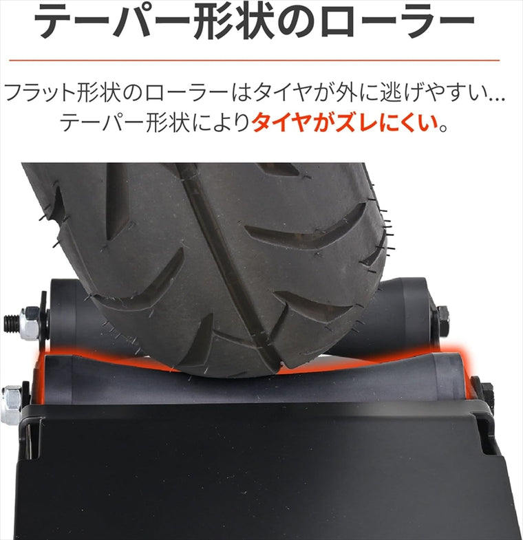 DAYTONA｜メンテナンスローラースタンド テーパー｜60752