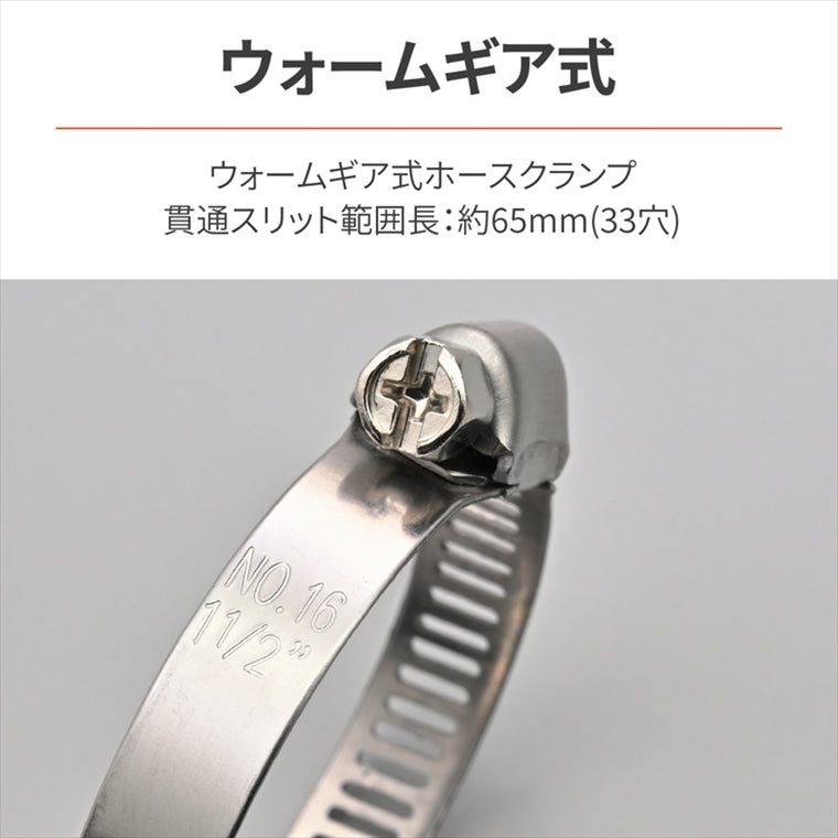 デイトナ｜SUSホースバンド21-38MM 10PCS｜37220