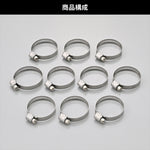 デイトナ｜SUSホースバンド21-38MM 10PCS｜37220