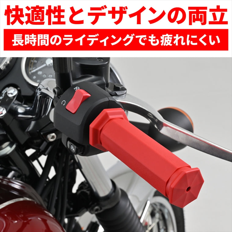 デイトナ｜GRIPPYGRIP-D-SEVEN RED CE｜61310