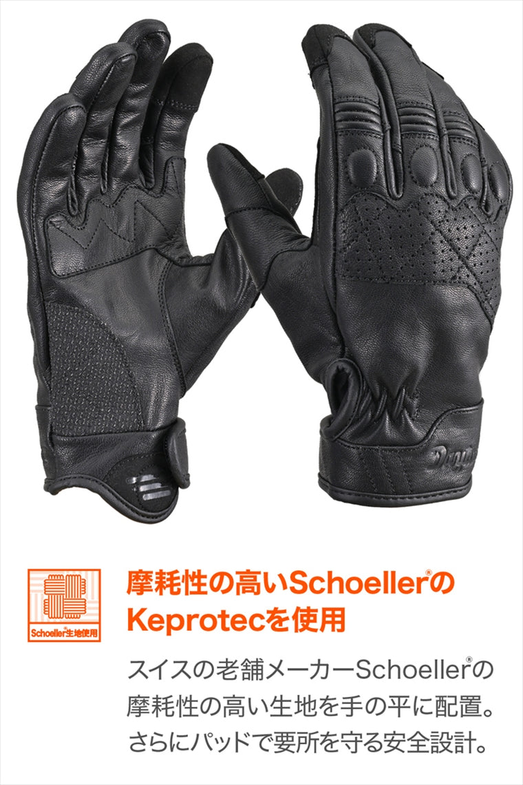 デイトナ｜DG019スローバックレザーBK/L｜61717