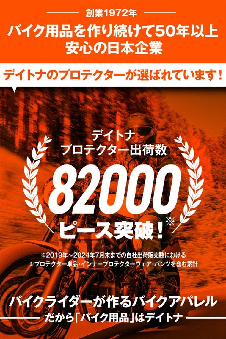 デイトナ｜DP017 DシールドボディスーツBK/S｜63324