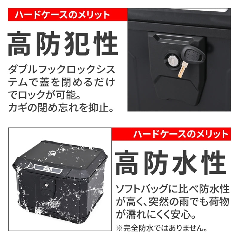 デイトナ GIVI MTN47BD(WP) マッターホルン ブラック 63502 – はとや