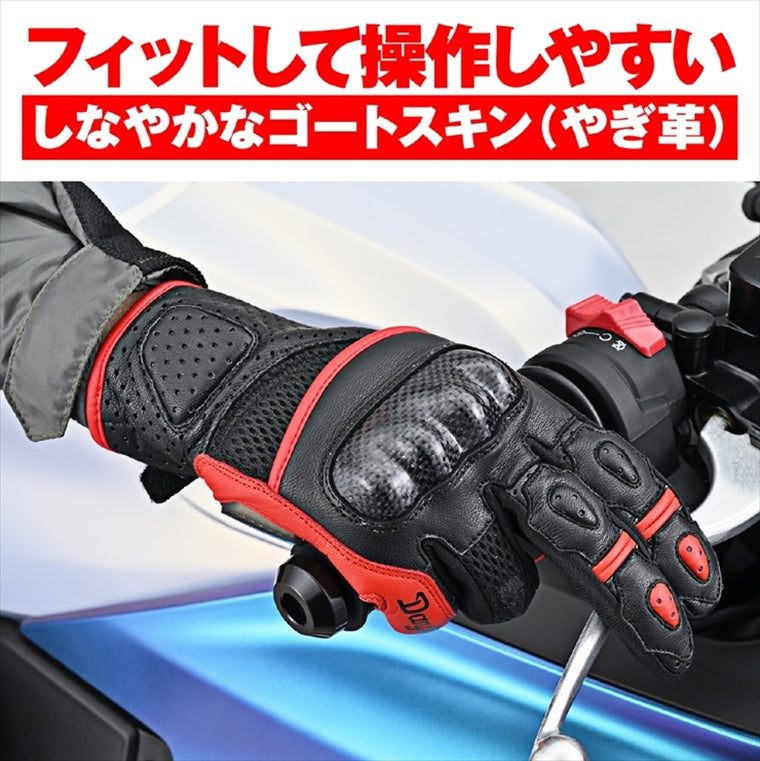 DAYTONA(デイトナ)｜HBG-053 スポーツメッシュ BKRD/L｜63765