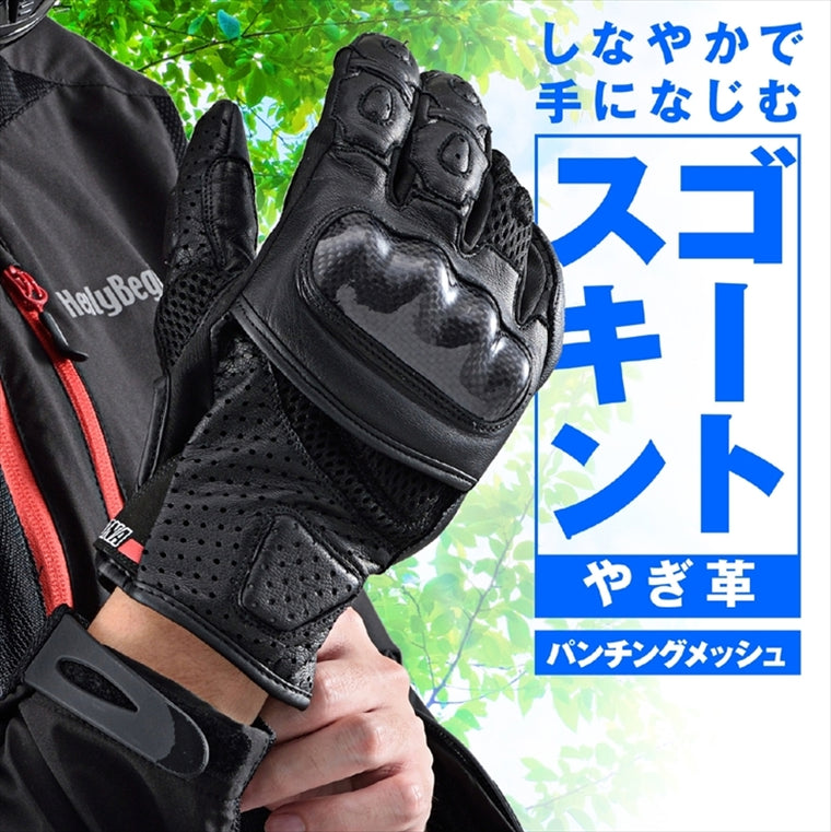 DAYTONA(デイトナ)｜HBG-053 スポーツメッシュ BK/S｜63776