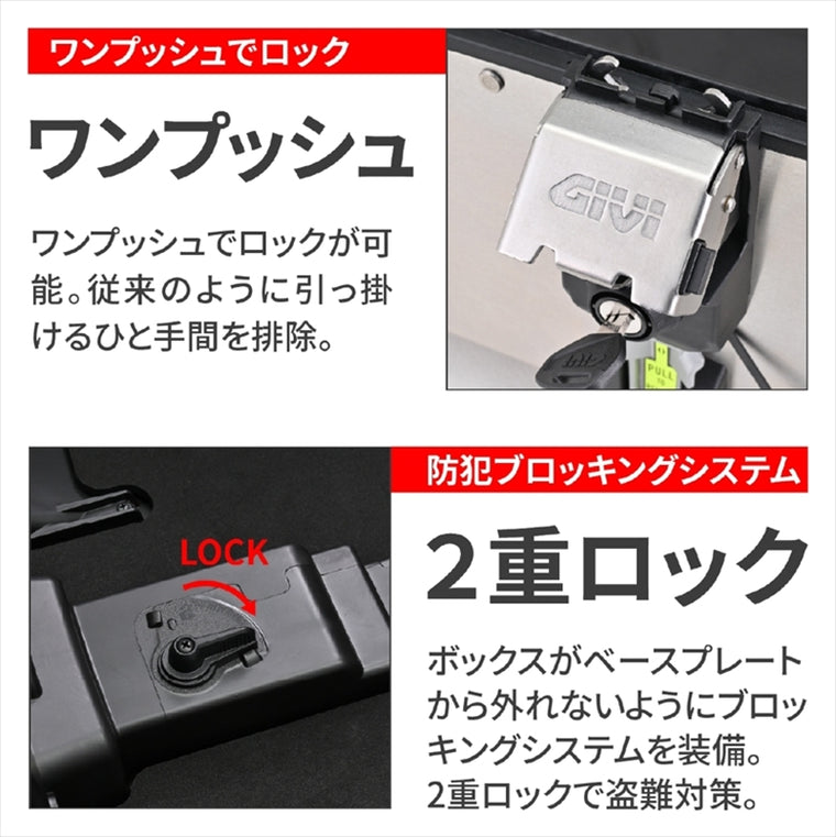 DAYTONA(デイトナ)｜GIVI OBKEV58AAD｜63480