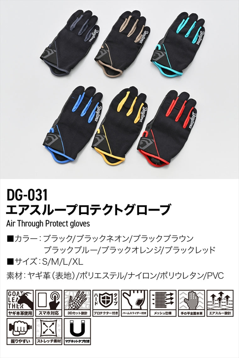 DAYTONA(デイトナ)｜DG031エアスループロテクトBK/M｜64621