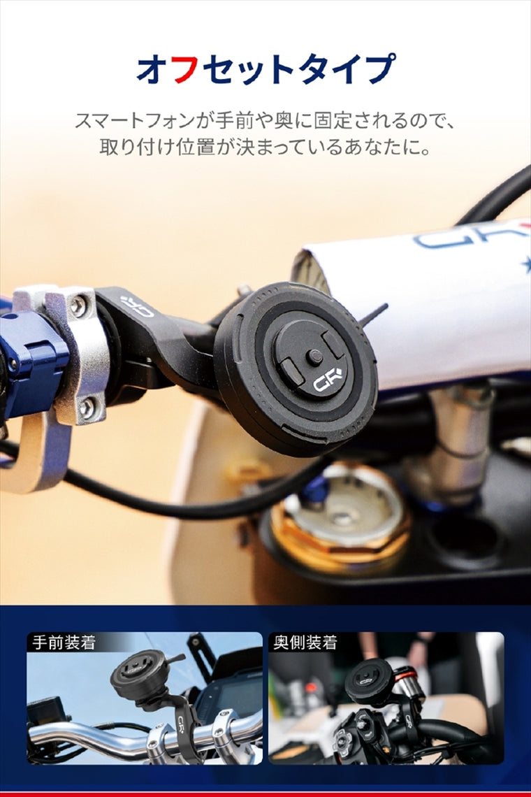 DAYTONA(デイトナ)｜GR-MT10 OFFSET MOUNT22-32｜65140