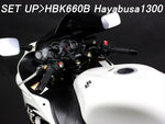 【ハリケーン】ハリケーン バーハンドルkit ブラック ハヤブサ1300 08-17（ABS車も可） HBK660B-01