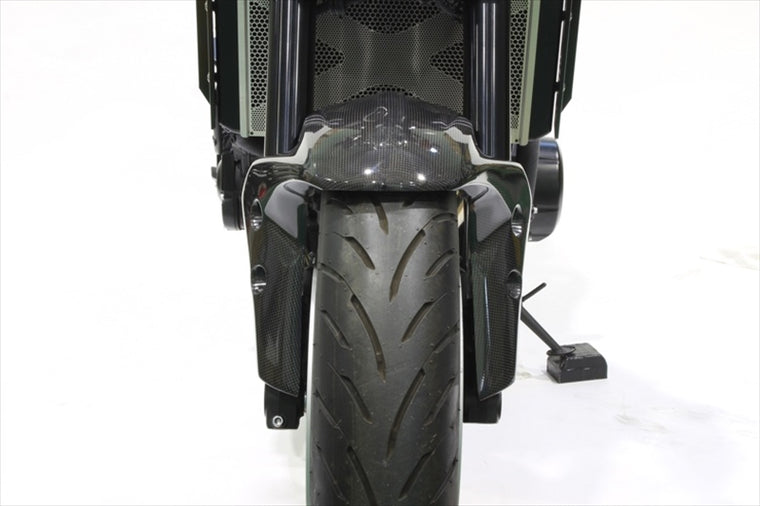【ポッシュフェイス】フロントフェンダー ブラックゲルコート Z900RS 18-22/Z900RS CAFE 18-22 132106-BG
