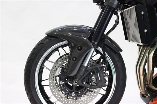 【ポッシュフェイス】フロントフェンダー ホワイトゲルコート Z900RS 18-22/Z900RS CAFE 18-22 132106-WG