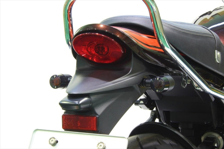 【ポッシュフェイス】71ウインカーキット ブラック/スモーク     Z900RS/CAFE 18-22 132093-56