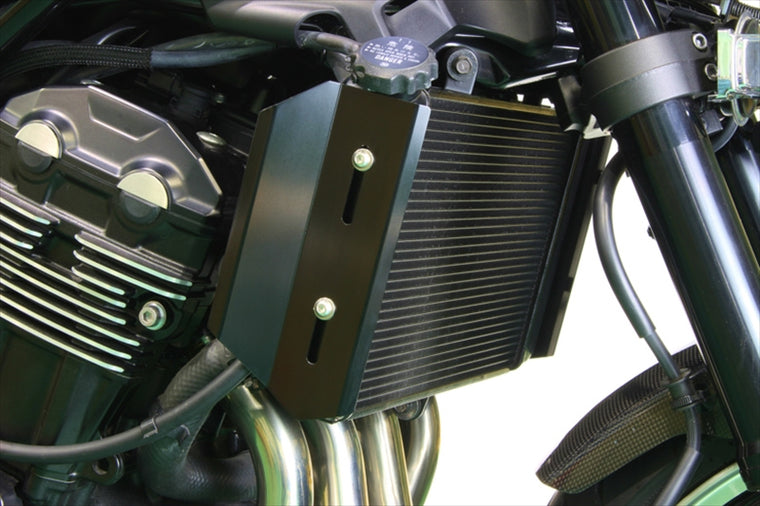 【ポッシュフェイス】ラジエターエアディフェーザー ブラック Z900RS 18-22/Z900RS CAFE 18-22 132105-06