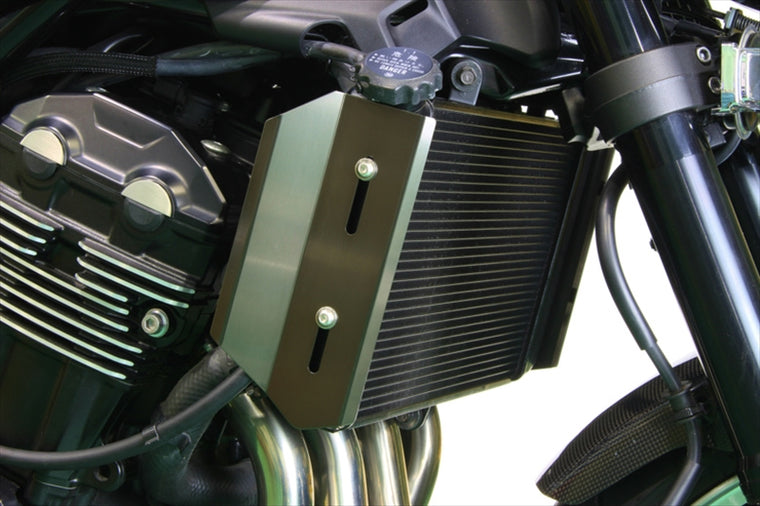 【ポッシュフェイス】ラジエターエアディフェーザー チタン Z900RS 18-22/Z900RS CAFE 18-22 132105-11